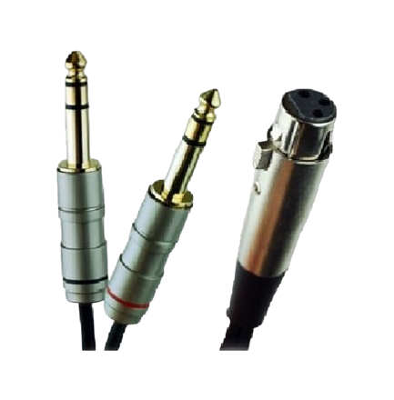 Imagen de Cable En Y Zebra Xlr Hembra A 2 Plug 1/4 St