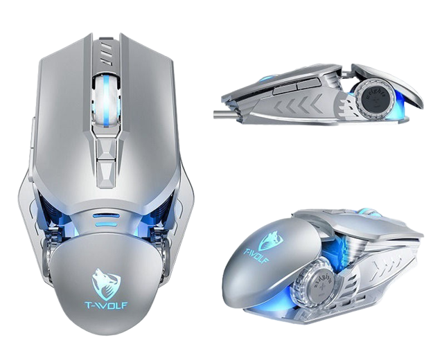Imagen de Mouse Ratón Competitivo Para Juegos  T-wolf Robocop G-530