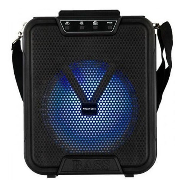 Imagen de Parlante Portatil 6.5  Fm / Usb / Bluetooth / Led/con Correa