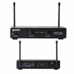 Imagen de MICROFONO INALAMBRICO GEMINI X2 MANO UHF02HLS12