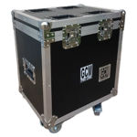 Imagen de Rack Flight Case Cajon para Cables y Jirafas Mediano con Ruedas GCM Pro