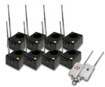Imagen de Fuego frio lanza chispa spark Kit 8 disparadores GCM GFX8
