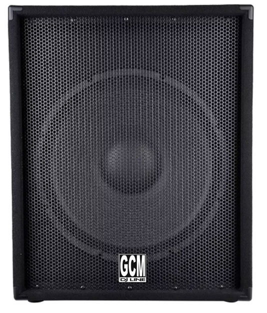 Imagen de BAFLE SUB WOOFER  PASIVO 18 PULGADAS 400W RMS GCM DJ LINE