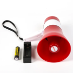 Imagen de MEGAFONO A BATERIA USB SD SIRENA XB-180