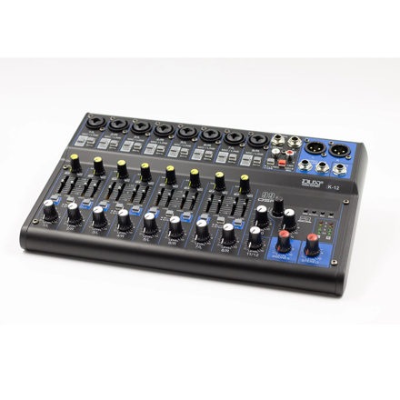 Imagen de CONSOLA DE SONIDO 12 CANALES USB EQUALIZADOR