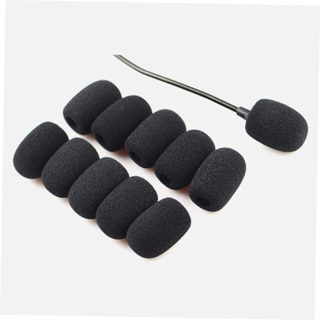 Imagen de CUBRE VIENTO ANTIPOP PARA MICROFONO VINCHA O SOLAPA PACK X5