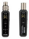 Imagen de SISTEMA INALAMBRICO CONVERTIDOR  PARA  MICROFONO CABLEADO  FRE. VARIABLE UHF CON PHANTOM 48V Y 3V