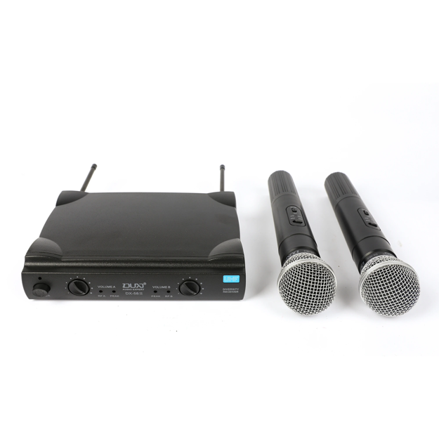 Imagen de SET MICROFONO INALAMBRICO DOBLE DX-58