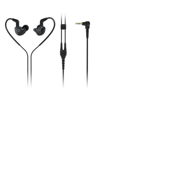 Imagen de AURICULARES BEHRINGER MO240 STUDIO MONITORING DUAL HYBRID DRIVERS