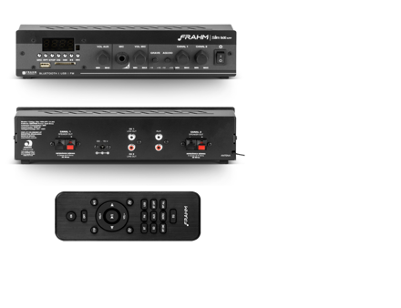 Imagen de AMPLIFICADOR DOBLE ZONA 2X30W ST MUSICA FUNCIONAL