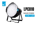 Imagen de TACHO LED BIG DIPPER LPC010 54 X 4W RGBW