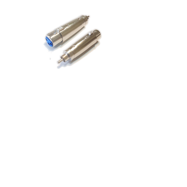 Imagen de ADAPTADOR CANON HEMBRA A PLUG RCA