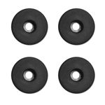 Imagen de REGATONES DE GOMA PACK X4 PARA PARLANTE BAFLE ETC GCM