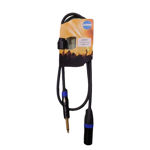 Imagen de CABLE CANON XLR MACHO  A PLUG 1/4 MONO 1 METRO CALIDAD A
