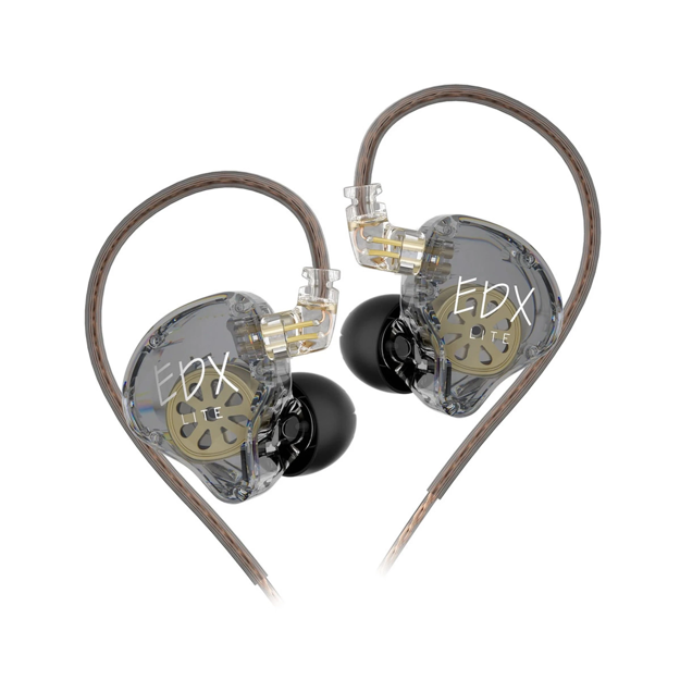 Imagen de AURICULARES KZ EDX LITE TRANSPARENTE