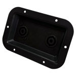 Imagen de BORNERA CHASIS SPEAKON DOBLE METAL