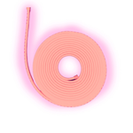 Imagen de KIT CINTA/TIRA LED NEON FLEXIBLE ROSADO 5MTS