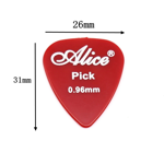 Imagen de Puas Para Guitarra Marca Alice X 5
