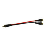 Imagen de Cable Adaptador 1 Rca Macho A 2 Rca Hembra (bms-y-m-2f)