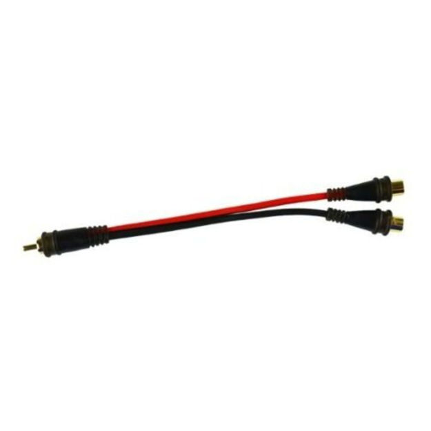 Imagen de Cable Adaptador 1 Rca Macho A 2 Rca Hembra (bms-y-m-2f)