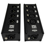Imagen de MEDUSA DE 4 CANALES DMX O AUDIO PARA CABLES RJ45