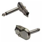 Imagen de Conector Acodado 1/4 Mono Metalico X 2 Unidades
