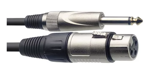 Imagen de Cable Canon A Plug 1/4 Para Microfono 3 Metros Calidad A