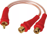 Imagen de Cable Adaptador 1 Rca Hembra A 2 Rca Macho