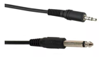 Imagen de Cable  Plug Spica 3.5 A Plug 1/4 Mono