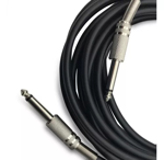 Imagen de Cable Plug 1/4 A Plug 1/4  Conectores Metalicos 9 Mts