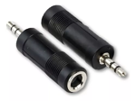 Imagen de Adaptador Jack 1/4 A Plug Spica Stereo O Mono 2 Unidades