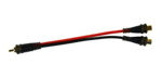 Imagen de Cable Adaptador 1 Rca Macho A 2 Rca Hembra (bms-y-m-2f)