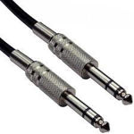 Imagen de Cable Plug 1/4 A Plug 1/4 Balanceado  3 Metros