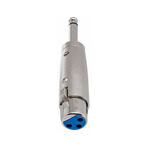 Imagen de Adaptador Cannon Hembra A Plug 1/4 Macho Mono