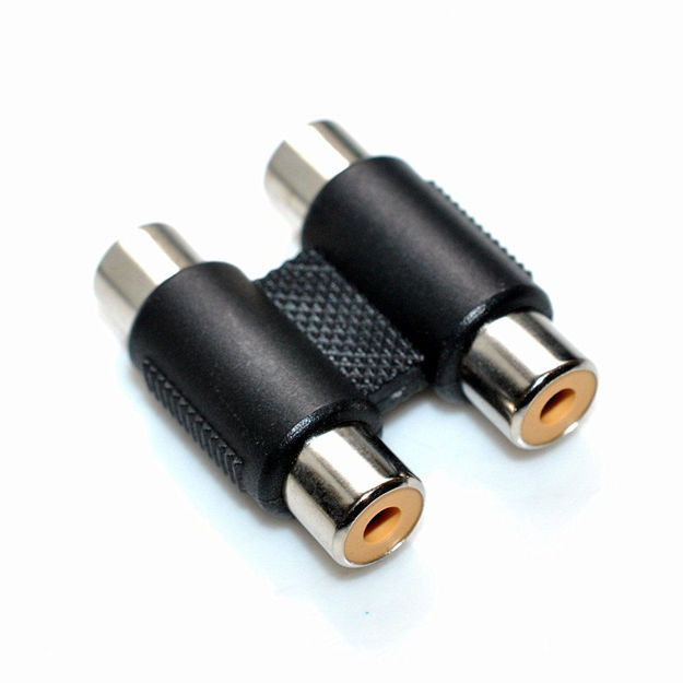 Imagen de Adaptador Rca Doble Hembra - Hembra