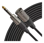 Imagen de Cable Xlr Macho (canon) A Plug 1/4 Stereo 1.8m Trs
