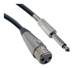 Imagen de Cable Canon A Plug 1/4 Para Microfono 9 Metros Calidad A