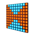 Imagen de PANEL LUZ PIXEL 10X10 PLS  MATRIX