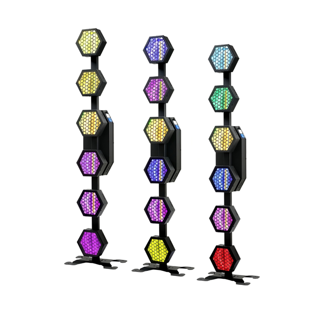 Imagen de EFECTO LED BLINDER DECORATIVO HEXALED RETRO LIGHTING 6LED