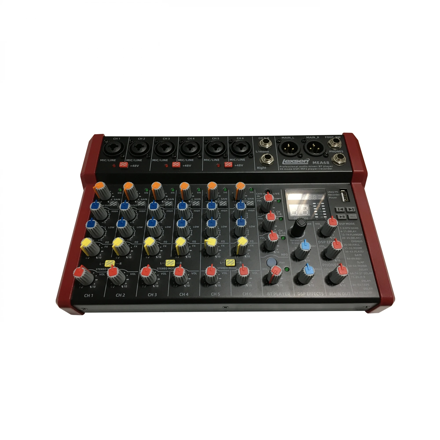 Imagen de CONSOLA LEXSEN 8 CANALES SALIDA BALANCEADA  BT-USB