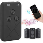 Imagen de RECEPTOR Y TRANSMISOR BLUETOOTH INALÁMBRICO CON ENTRADA Y SALIDA DE AUDIO 3.5MM
