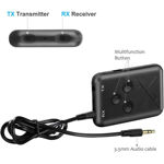 Imagen de RECEPTOR Y TRANSMISOR BLUETOOTH INALÁMBRICO CON ENTRADA Y SALIDA DE AUDIO 3.5MM