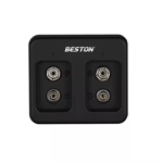 Imagen de CARGADOR INTELIGENTE PARA 2 BATERIA PILA 9V RECARGABLE INCLUYE CABLE