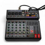 Imagen de CONSOLA 6 CANALES MIXER USB BLUETOOTH EFECTOS