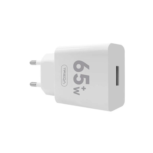 Imagen de CARGADOR TREQA USB CARGA RAPIDA 65W