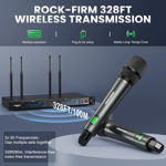 Imagen de MICROFONO INALAMBRICO BASE X2 PROFESIONAL UHF VARIABLE 4 ANTENAS