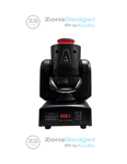 Imagen de MINI CABEZA MOVIL SPOT LED LS-30 8 COLORES GOBOS + BLANCO CON ARO 30W
