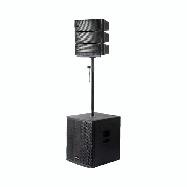 Imagen de LINE ARRAY CON SUBWOOFER LEXSEN LA1814 1500W