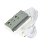Imagen de CARGADOR ZAPATILLA DE CARGRA RAPIDA ALARGUE UNIVERSAL HB100 3 USB 3 TIPO C