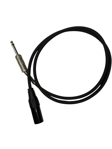 Imagen de CABLE CANON XLR MACHO  A PLUG 1/4 MONO 3 METROS CALIDAD A LS-OH-C